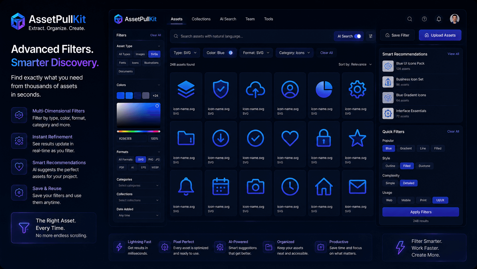 Unlocking Creative Potential: AssetPullKit's Intelligent Filters for Perfect Asset Discovery