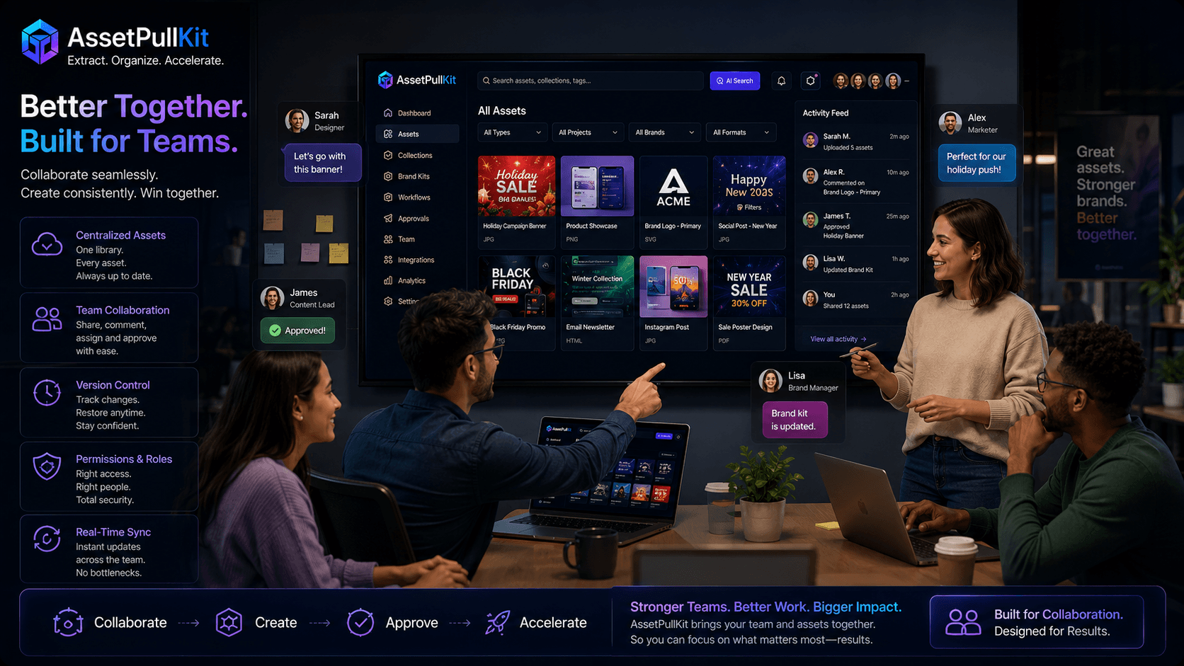 Creative Team Collaboration: How AssetPullKit Brings Everyone Onto the Same Brand Page