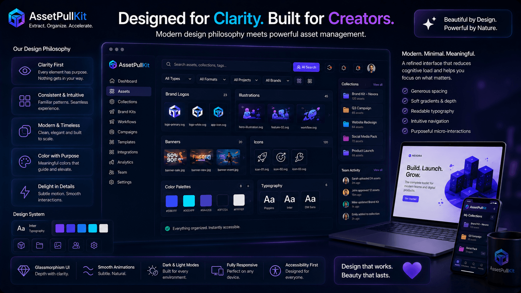 Modern Design Philosophy: What Makes AssetPullKit's Interface Stand Out from the Crowd