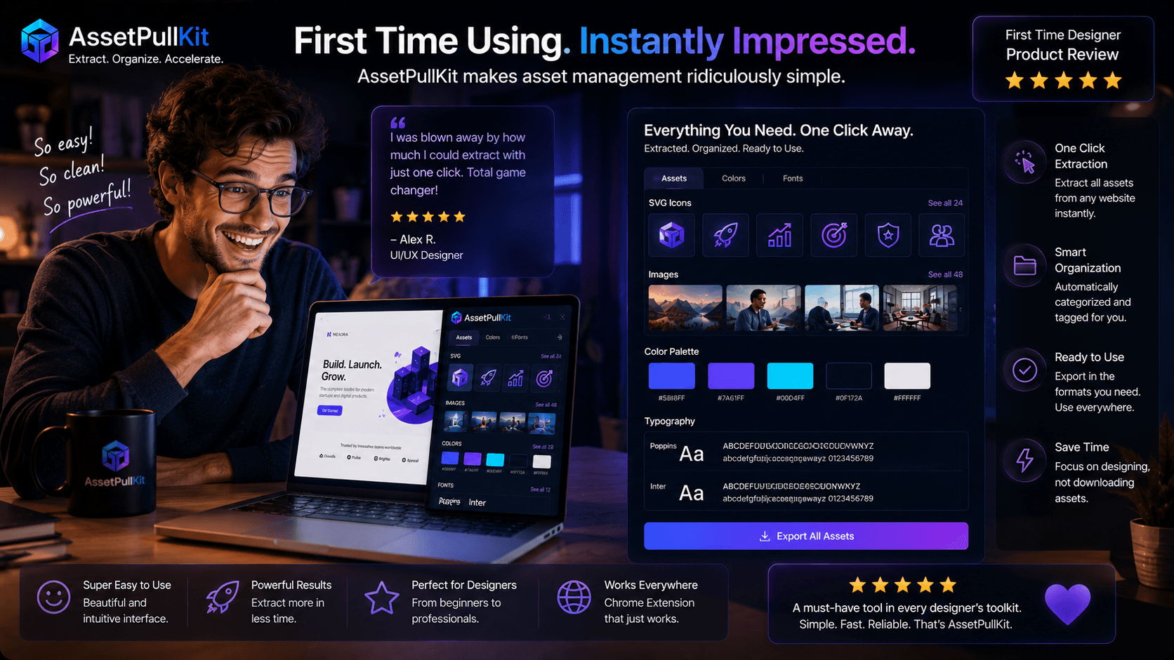 A Designer's First Look at AssetPullKit: Intuitive, Fast, and Beautifully Simple